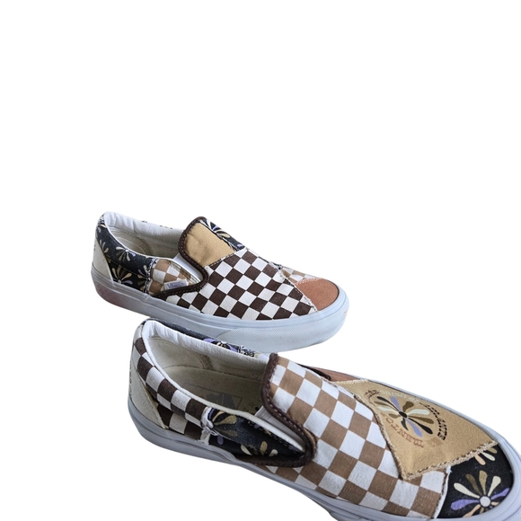 Vans Multicolor Patchwork Slip-On Sneakers - Picture 6 of 7